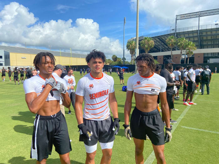 Kameron Moore and the Henderson Twins, Sanford (Fla.) Seminole